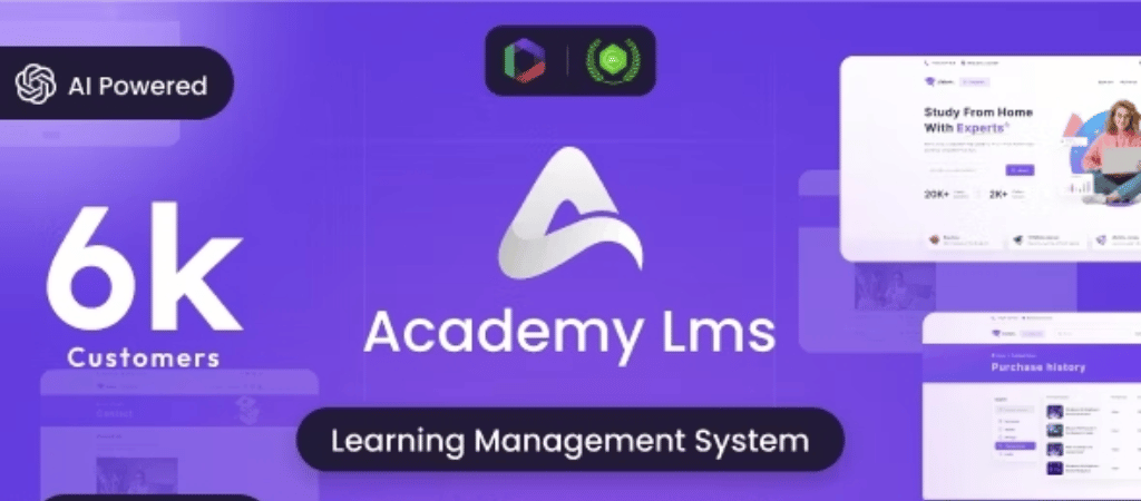 Academy LMS nulled plugin 6.1