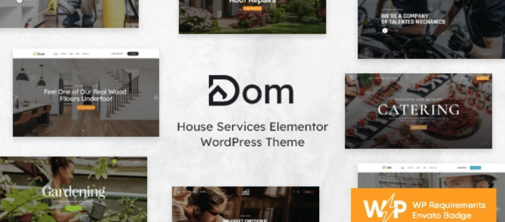 Dom – House Services Elementor WordPress Theme